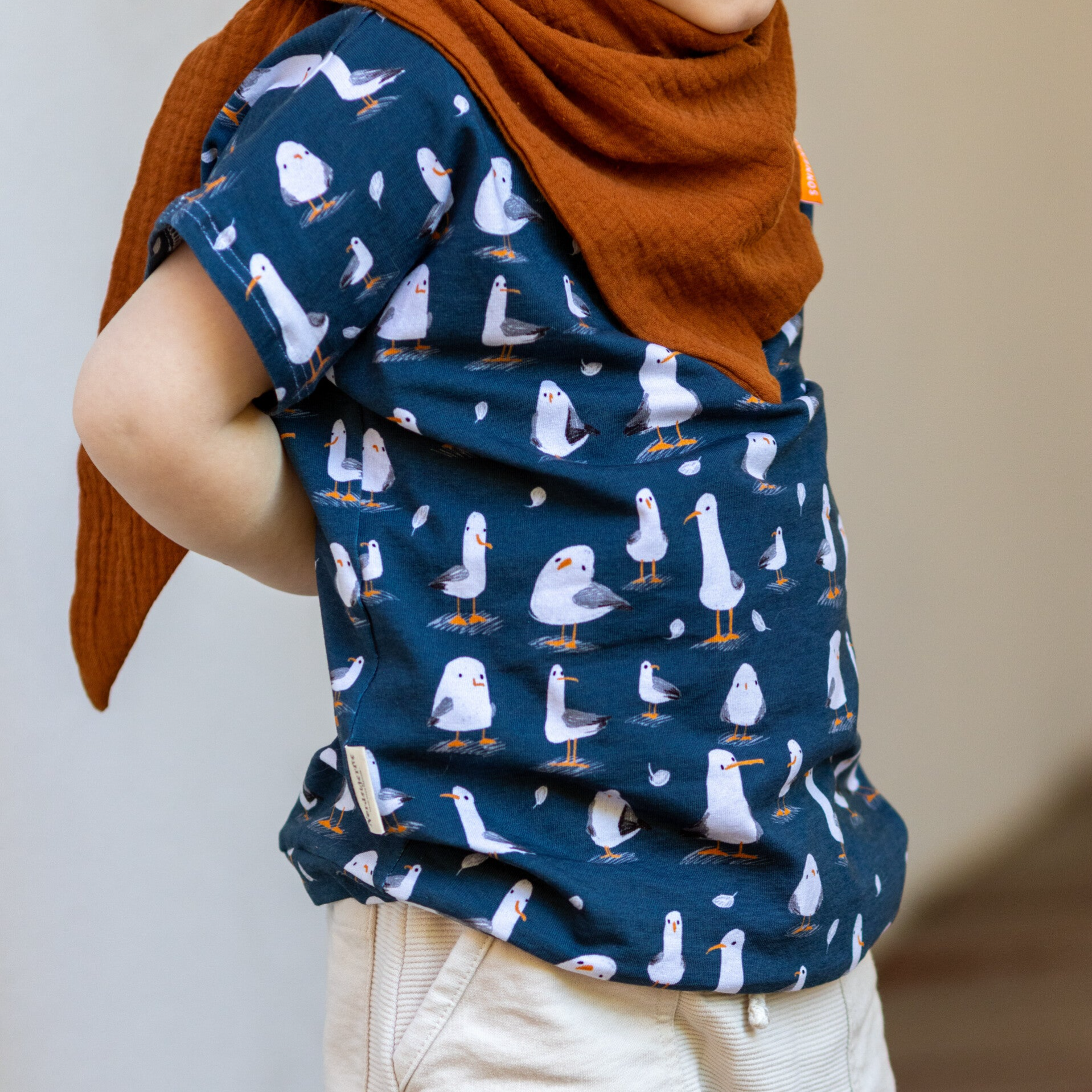 Kinder T-Shirt Möwen