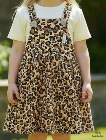 Leo Latzkleid Baumwollcord