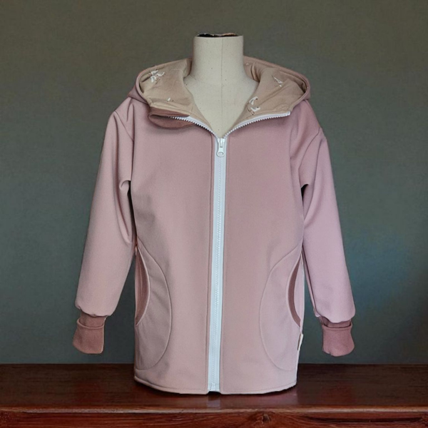 Softshelljacke Küstenkind rosé