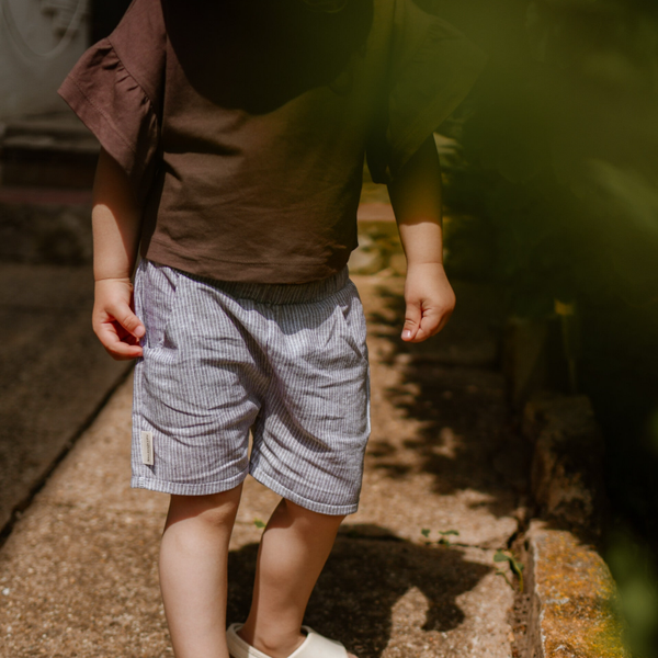 Unisex Kindershorts taupé