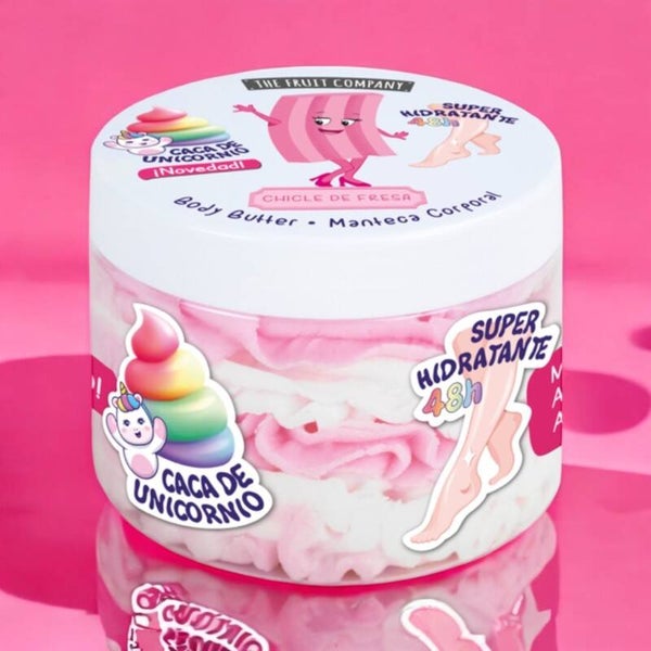 Beurre corporel bubblegum fraise