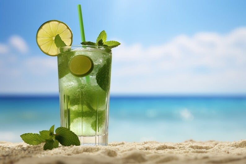 Fondants parfumés Mojito