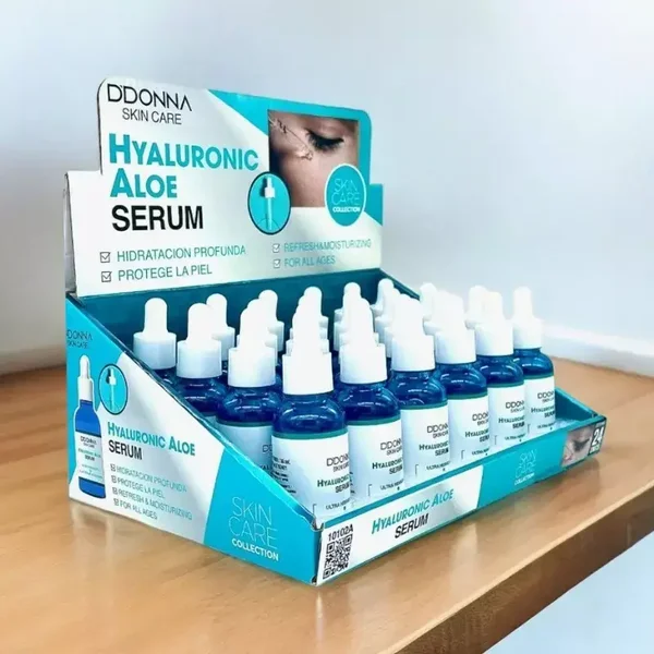 Sérums acide hyaluronique et Aloe vera