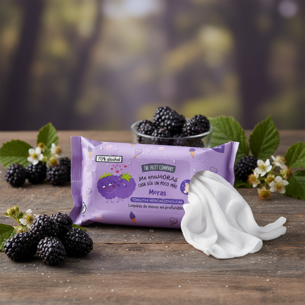 🍇Lingettes Humides Mûre – The Fruit Company