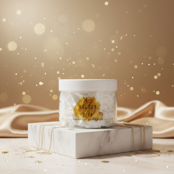 Chantilly de douche/bain inspiration Lady million