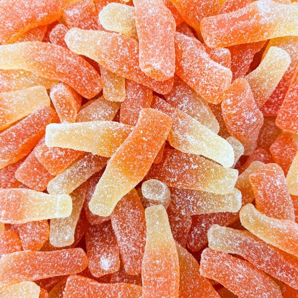 Bouteille orange acidulée 100gr