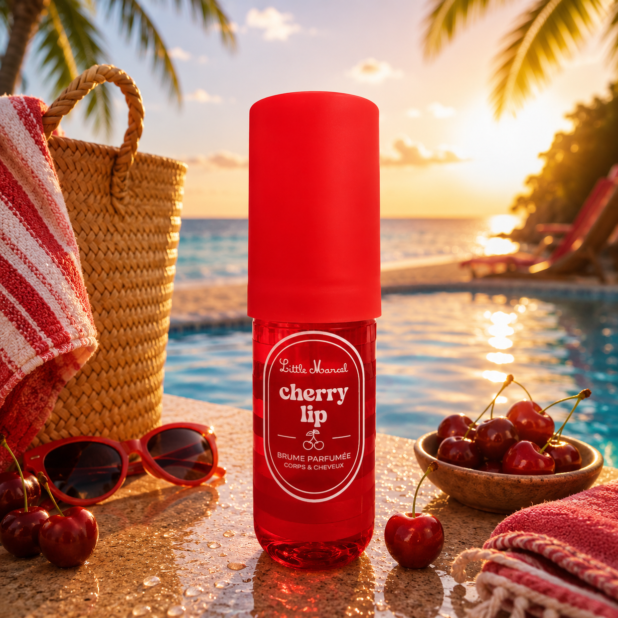 Brume corps et cheveux Cherry- lip 160ml