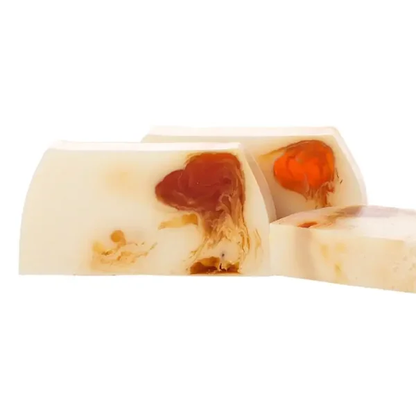 Tranche de savon glycérine Noix de coco