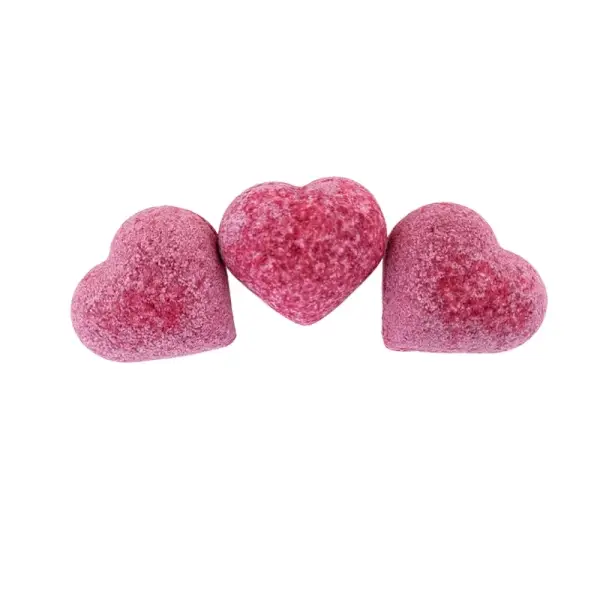 Bombes de bain coeur Framboise