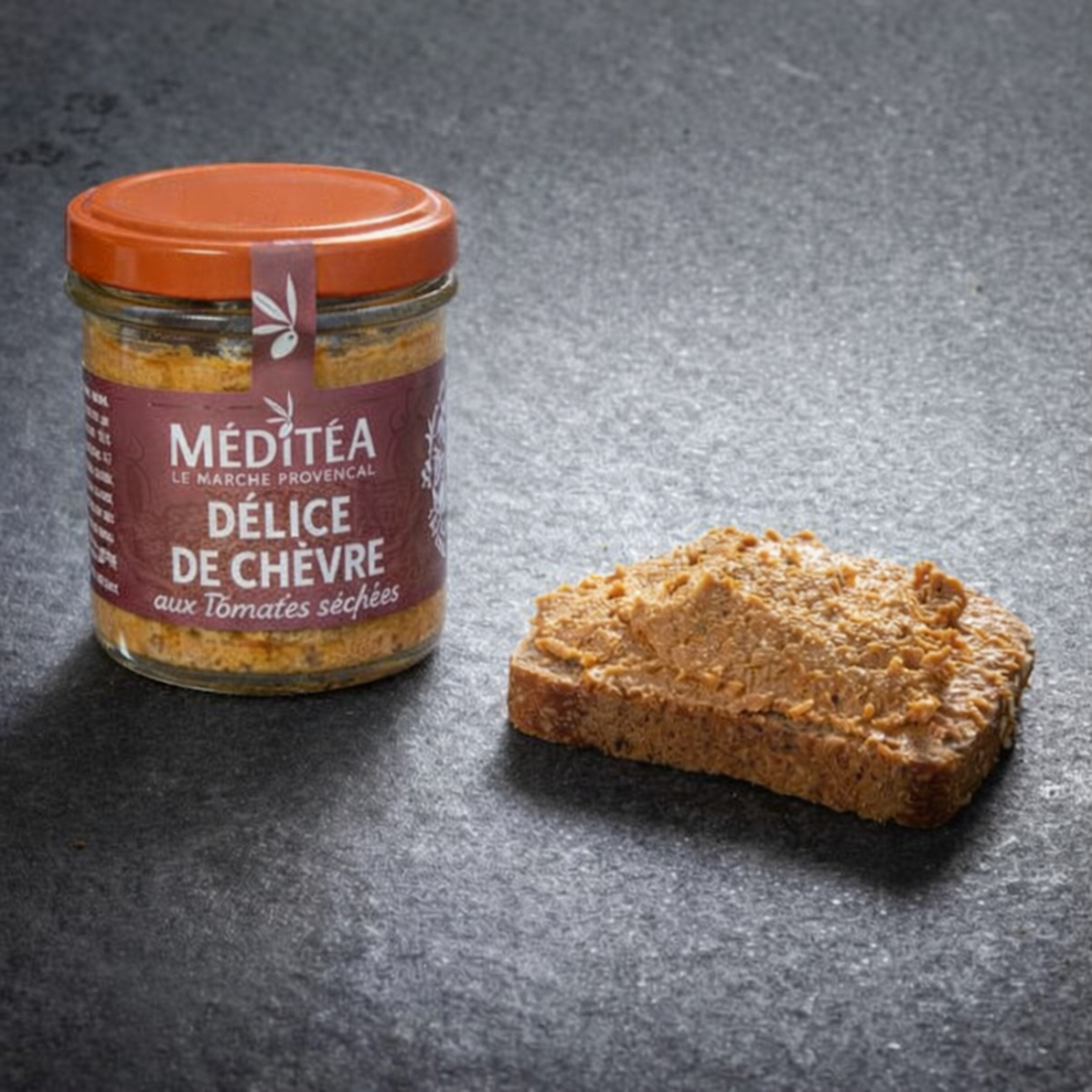 Tapenade délice de chèvre aux tomates séchées