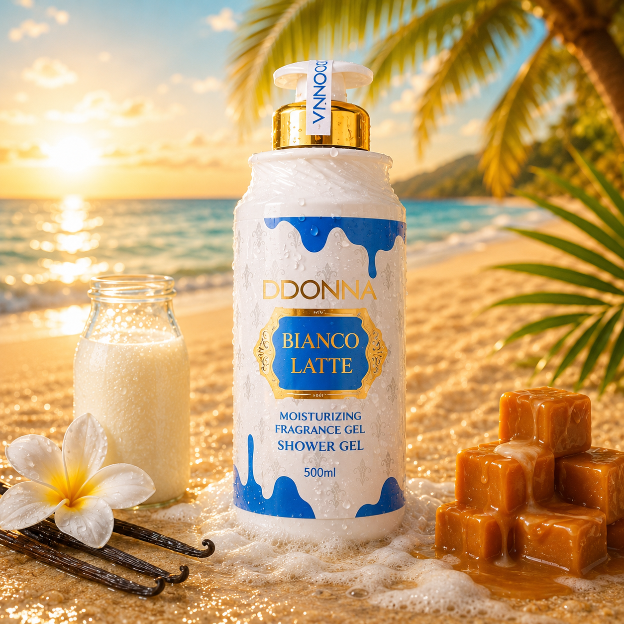 Gel douche bianco latte 520ml