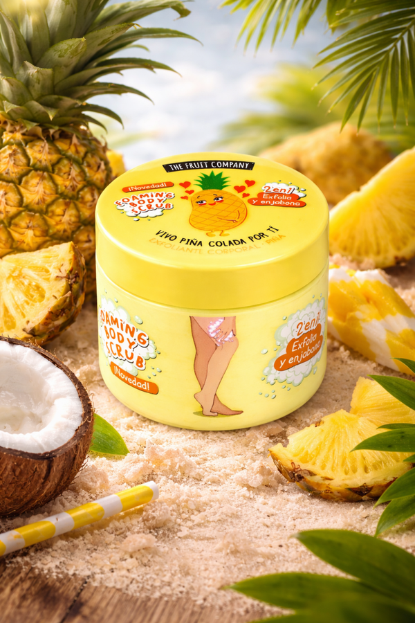 Gel douche savon/gommage 2en1 Ananas