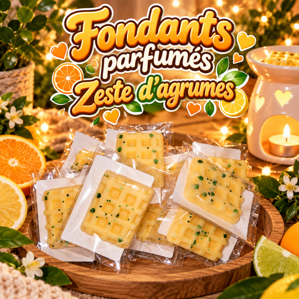 Fondants parfumés Zeste d'agrumes