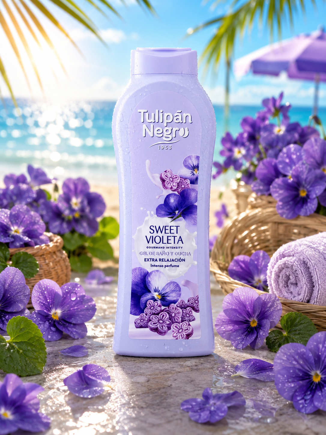 Gel douche tulipan Violette