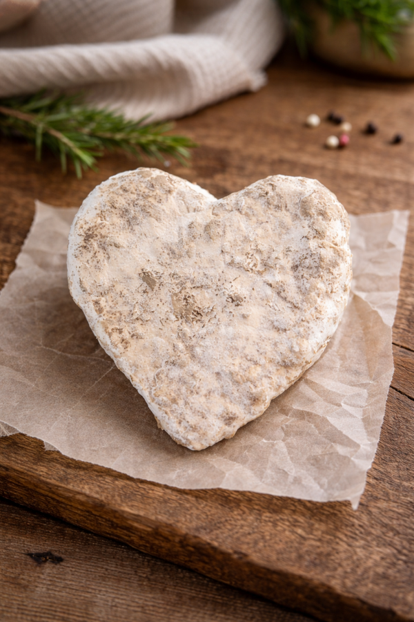 Saucisson coeur pur porc artisanal (France)