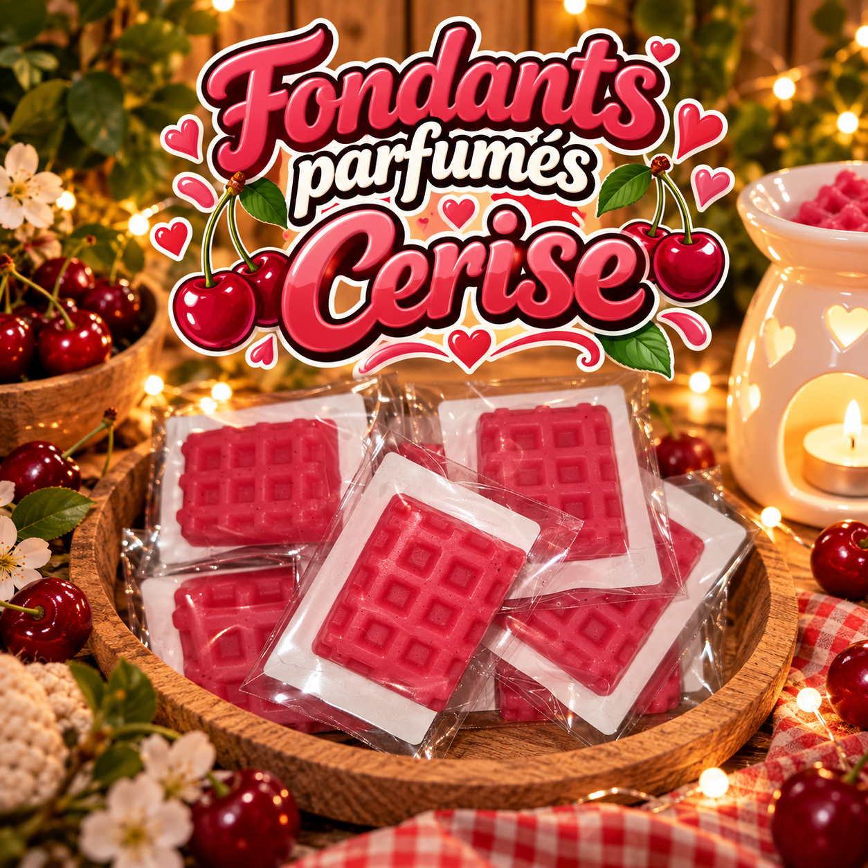 Fondants parfumés Cerise