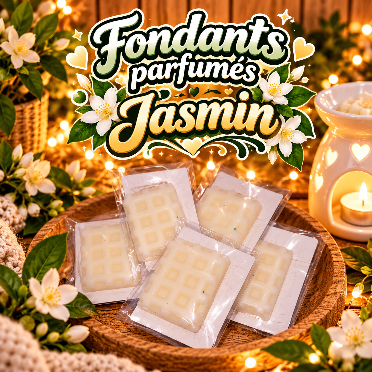 Fondants parfumés Jasmin