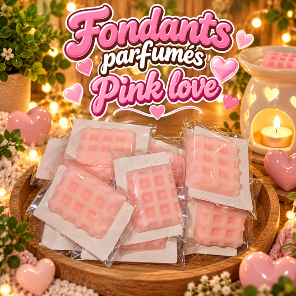 Fondants parfumés Pink love