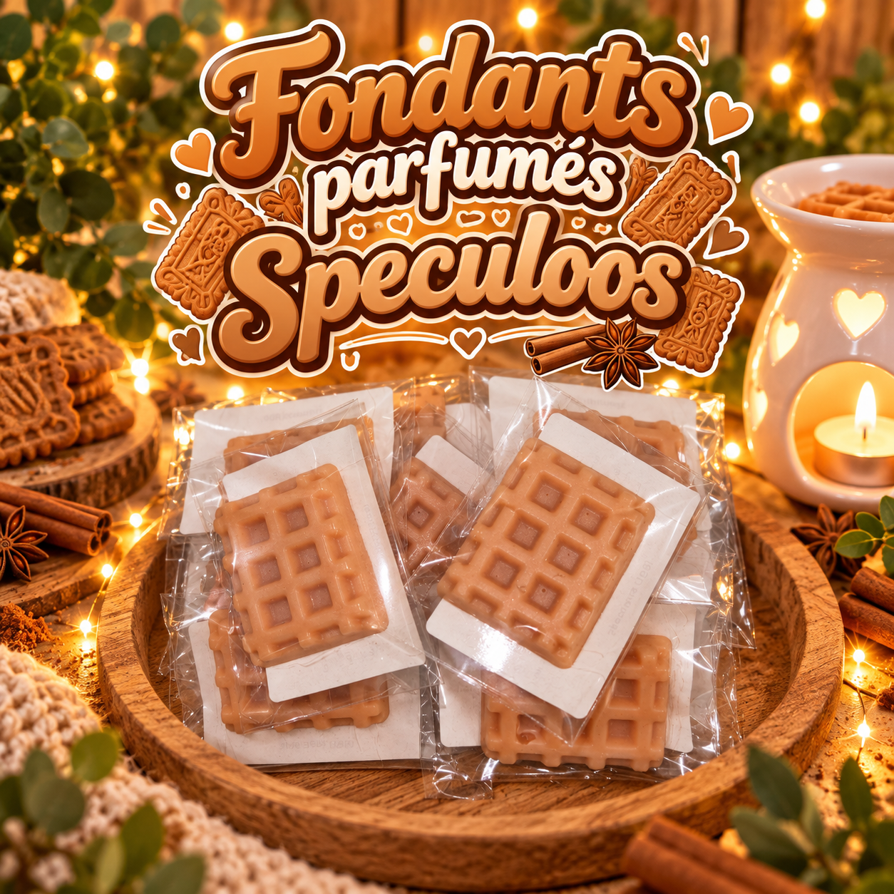 Fondants parfumés  Speculoos