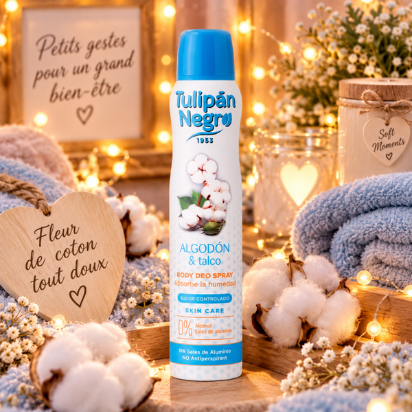 Déodorant fleur de coton 200ml