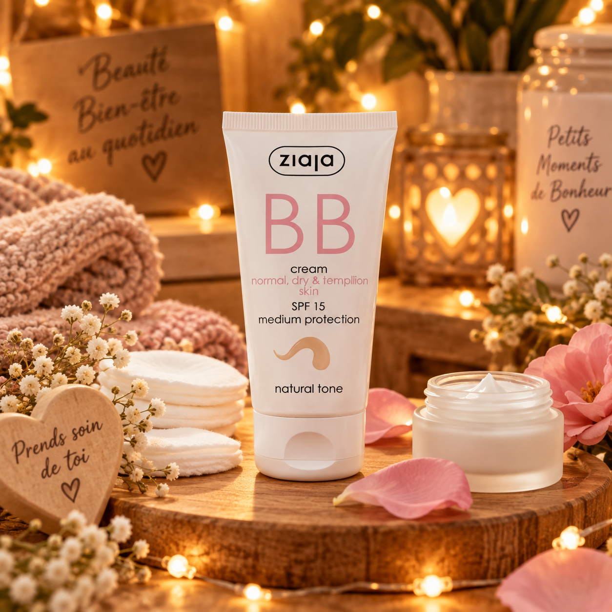 BB crème ziaja Peaux sensibles ton naturel