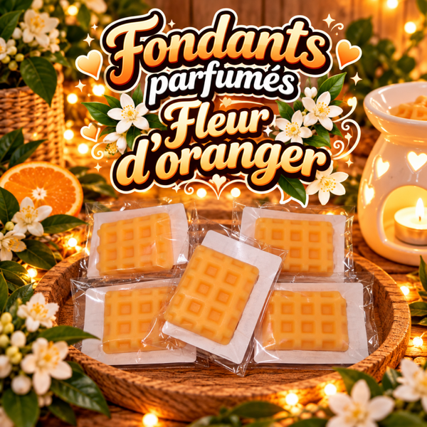 Fondants parfumés Fleur d'oranger