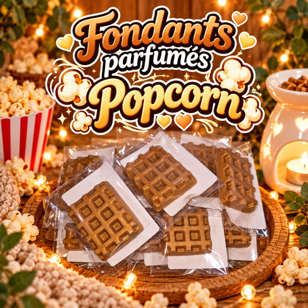 Fondants parfumés Popcorn