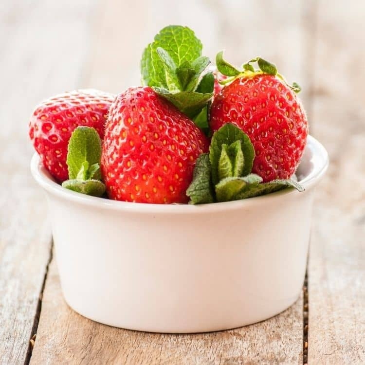 Fondants parfumés fraise menthe