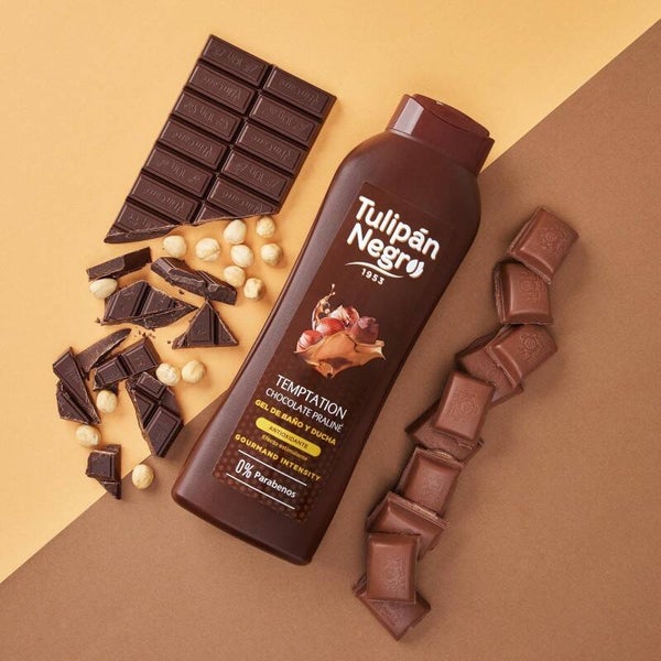 Gel douche tulipan chocolat praliné
