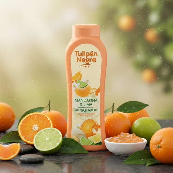 Gel douche tulipan Mandarine et citron