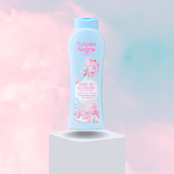 Gel douche tulipan barbe à papa