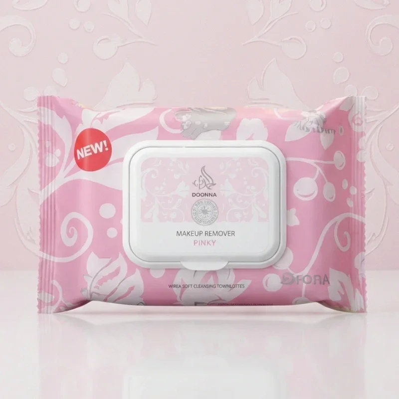 Lingettes démaquillante "Yara rose"