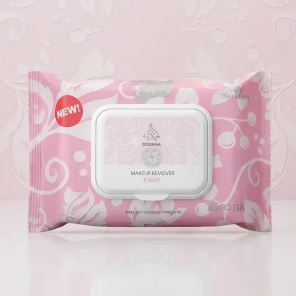 Lingettes démaquillante "Yara rose"