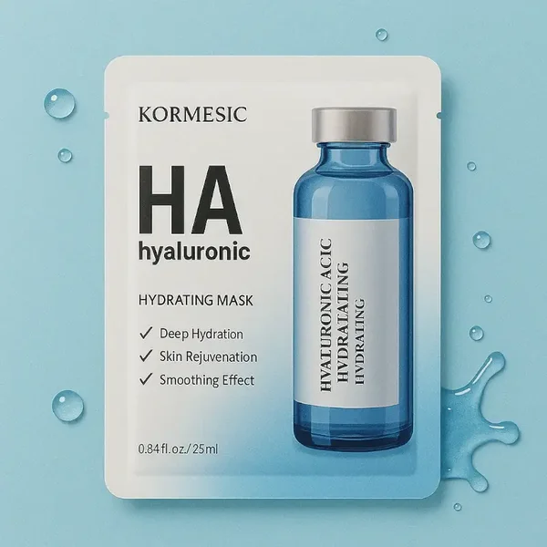 Masque visage à l'acide hyaluronique