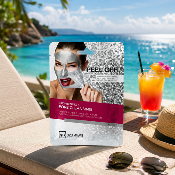 Masque peel-off IDC illuminateur et nettoyant argenté