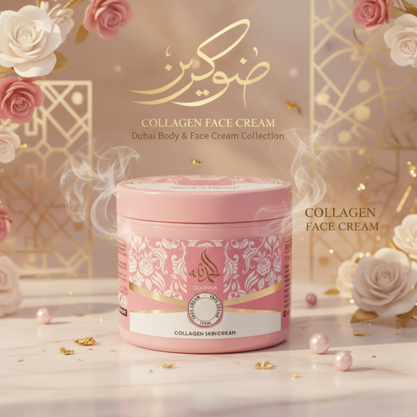 Crème visage hydratante "Yara rose" au collagène