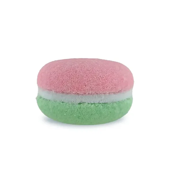 Macaron de bain effervescents pastèque