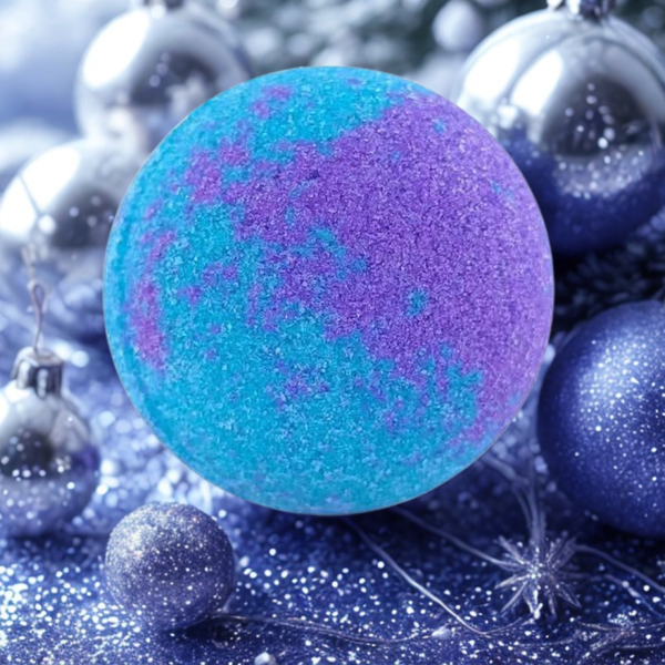 Bombes de bain effervescentes Cassis
