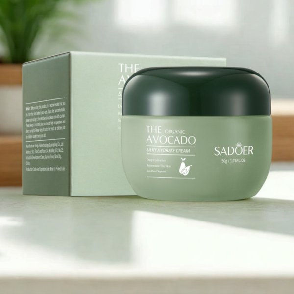 Crème avocat nourrissante et hydratante en profondeur
