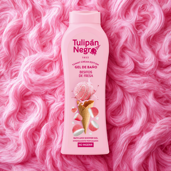 Gel douche tulipan bisou fraise