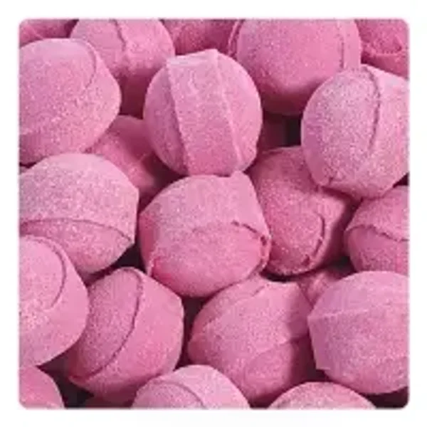 Mini-billes de bain effervescentes Framboise