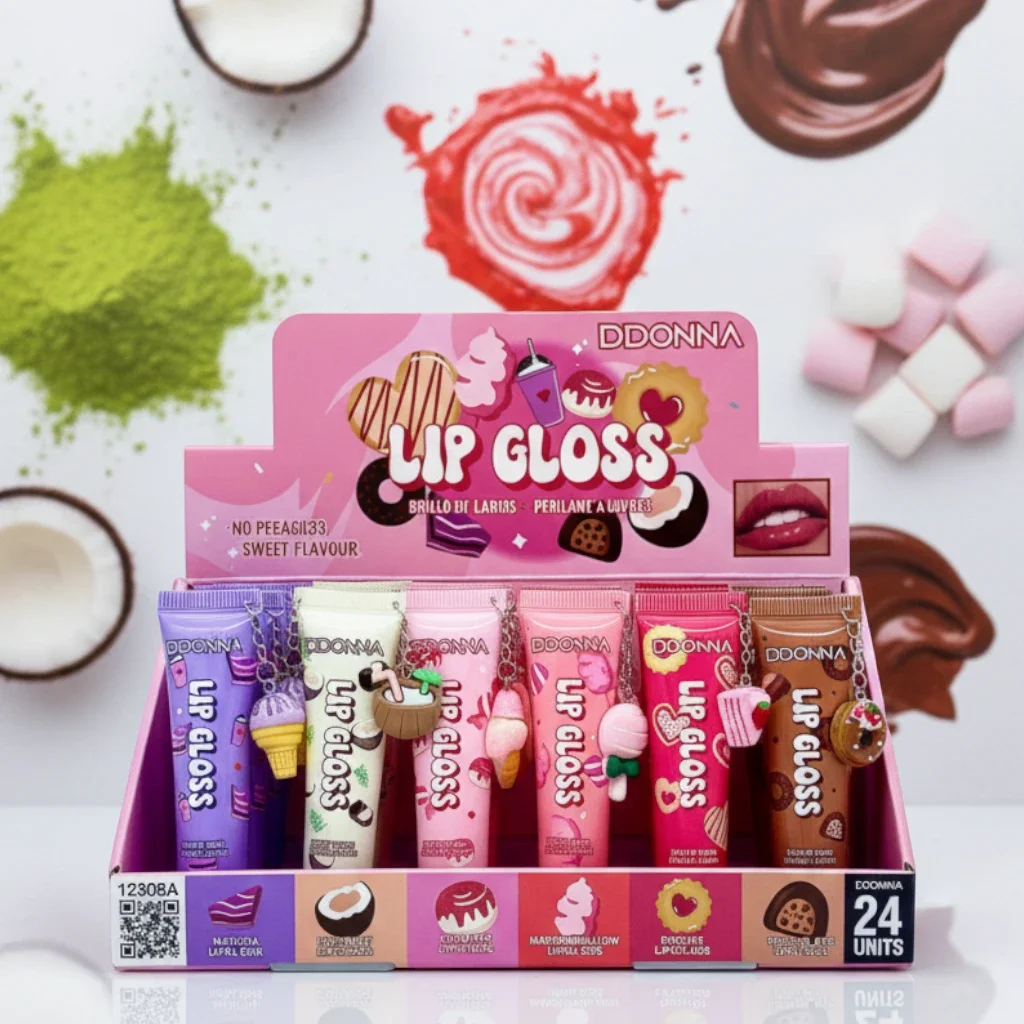 Lip gloss parfums divers kawaï