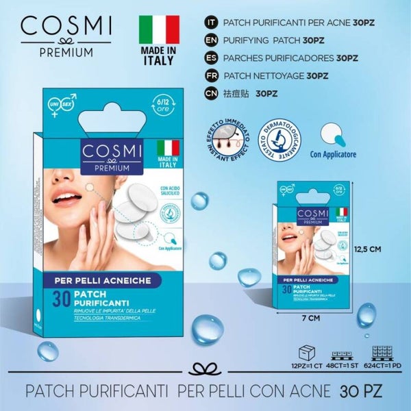 Patchs purifiants pour l'acné