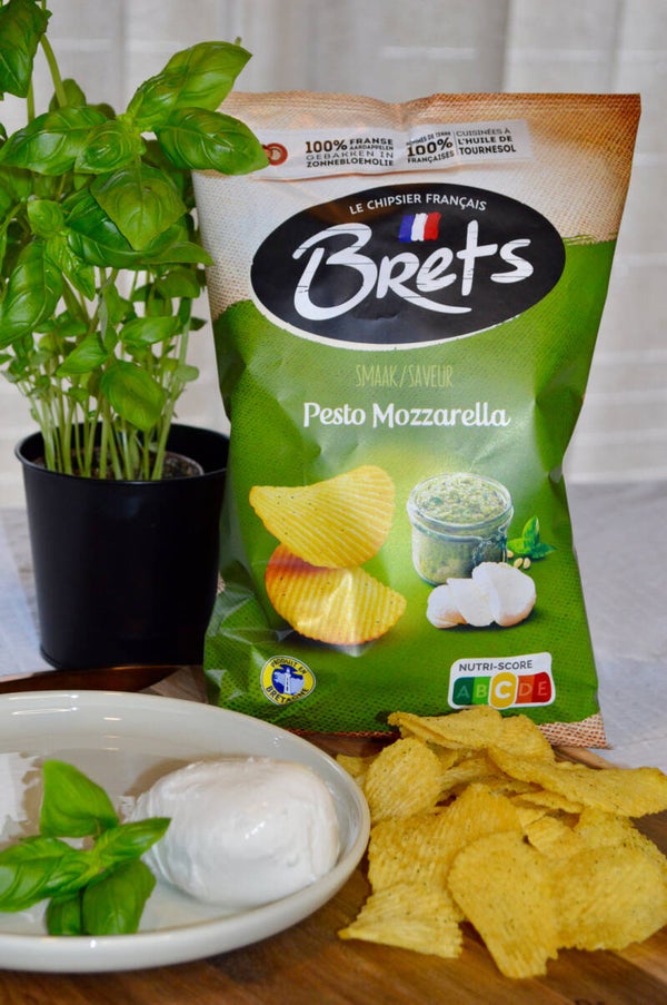 Chips Brets Pesto mozzarella (125gr)