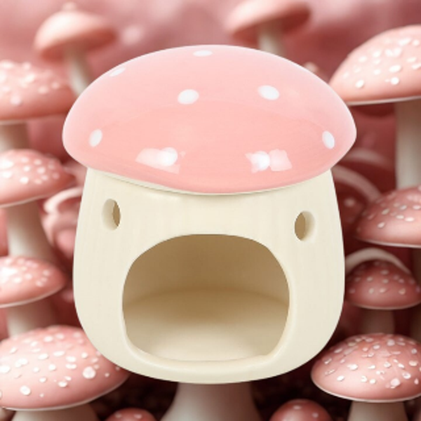 Brûleur champignon rose
