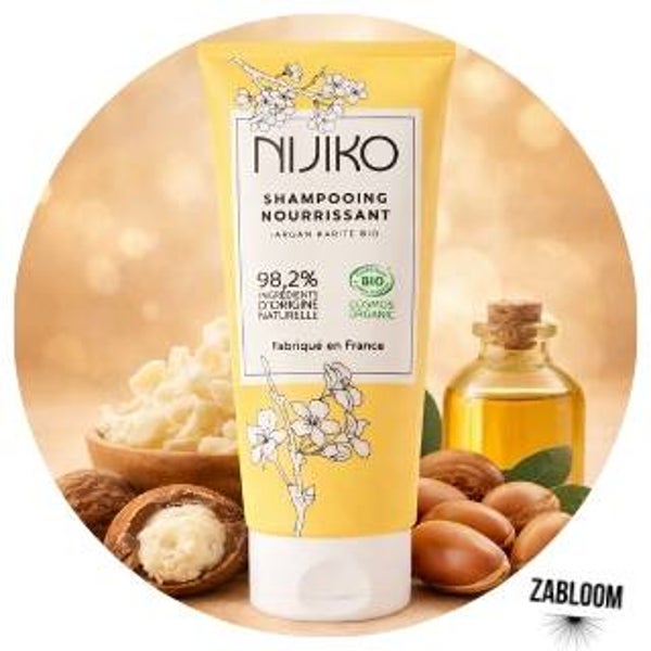 Shampooing Bio Nourrissant - Cheveux Secs et abîmés 200ml