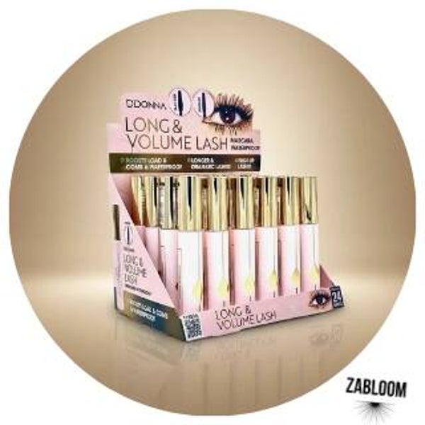 Mascara Long & Volume Waterproof noir