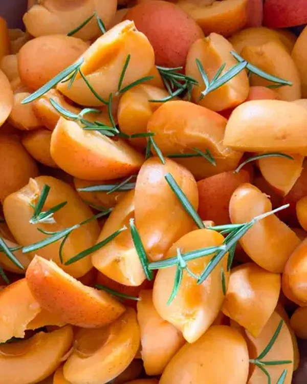 Fondants parfumés abricot romarin