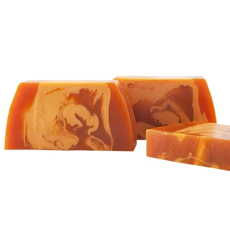 Tranche de savon glycérine caramel