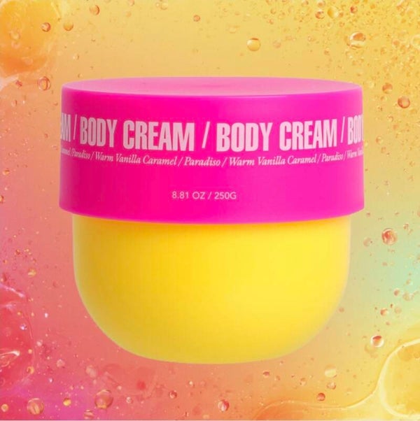Crème hydratante vanille/caramel inspiration Sol de janeiro 62
